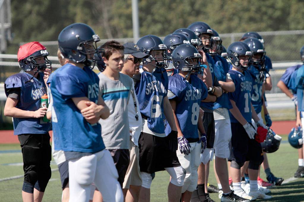 It’s tacklin’ time: Spartans get set for first football outing | Photo gallery