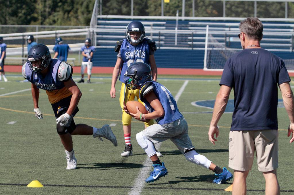 It’s tacklin’ time: Spartans get set for first football outing | Photo gallery