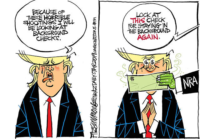 Trump’s 135th week in office | In cartoons