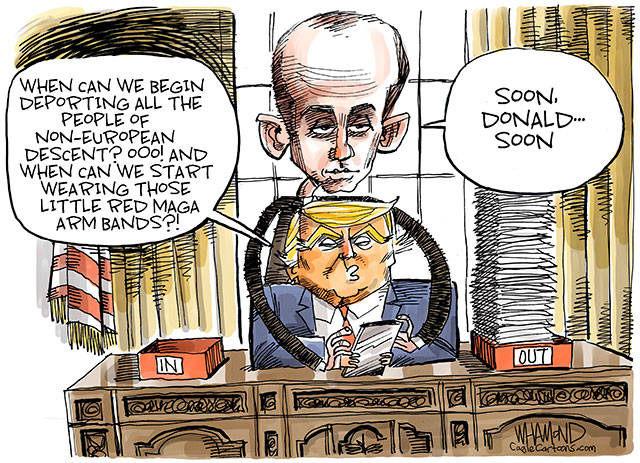 Trump’s 135th week in office | In cartoons