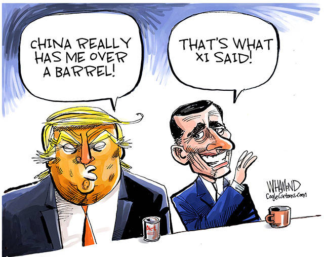 Trump’s 135th week in office | In cartoons