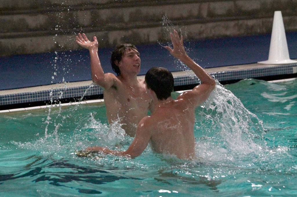 A splashy start: BHS boys get set to sweep water polo league | Photo gallery