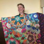 Photo courtesy of the Bainbridge Island Modern Quilt Guild | A previous Peoples Choice Award winner from a past Bainbridge Quilt Festival, which returns to downtown Winslow Saturday, Sept. 14.