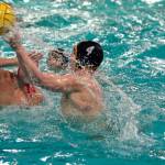 Bainbridge boys splash, shoot to water polo win against Newport | Photo gallery