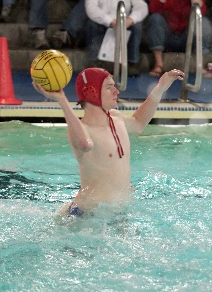 Bainbridge boys splash, shoot to water polo win against Newport | Photo gallery