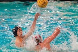 Bainbridge boys splash, shoot to water polo win against Newport | Photo gallery