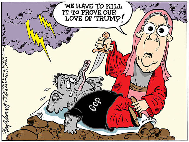 Trump’s 136th week in office | In cartoons