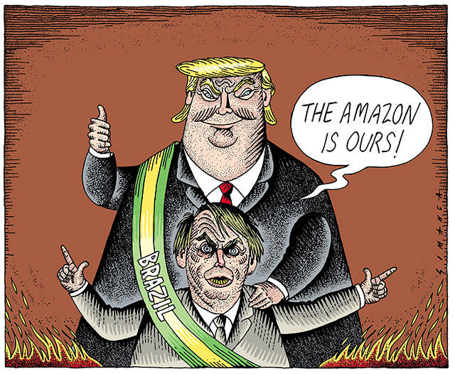 Trump’s 136th week in office | In cartoons