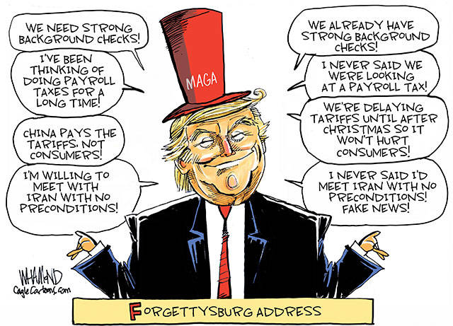 Trump’s 139th week in office | In cartoons