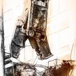 Robert Wagoner image | Island photographer Robert Wagoner will display a series of themed images taken throughout the past nine months that documented the demolition of the Alaskan Way Viaduct in Seattle in a new exhibit.