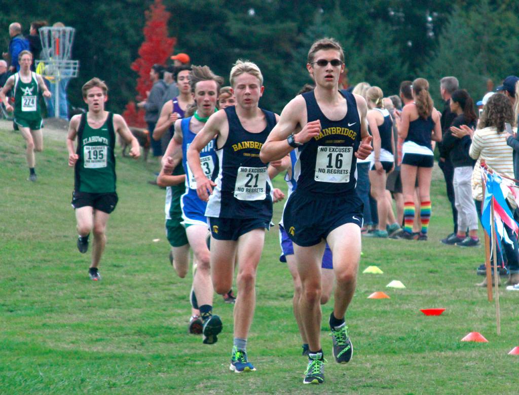 Bainbridge runners excel in season’s sole home XC meet | Photo gallery