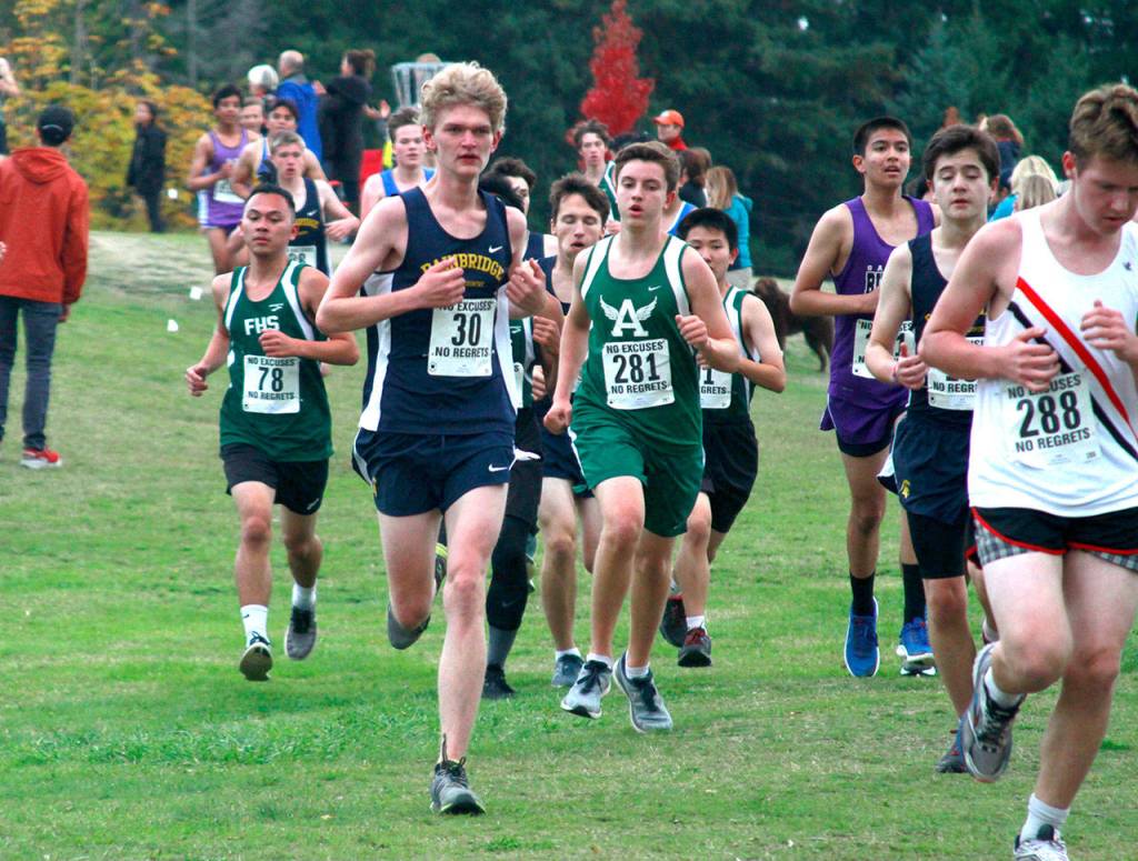 Bainbridge runners excel in season’s sole home XC meet | Photo gallery