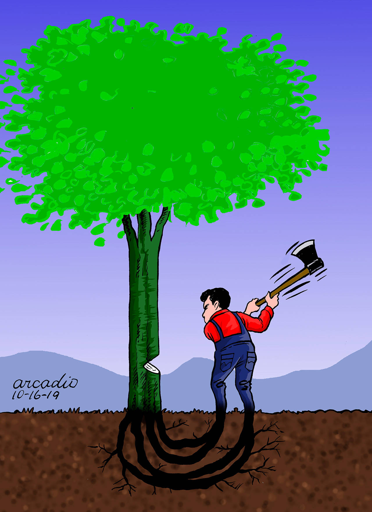 Today’s cartoon for Saturday, Oct. 19