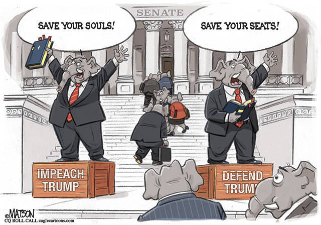 Trump’s 141st week in office | In cartoons