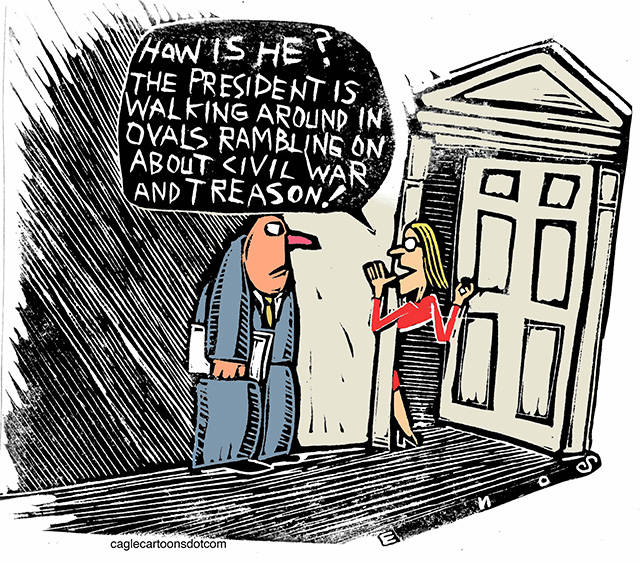 Trump’s 141st week in office | In cartoons