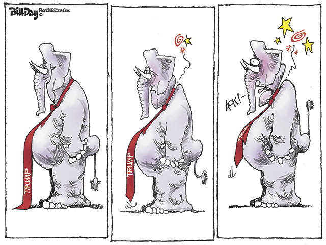 Trump’s 141st week in office | In cartoons