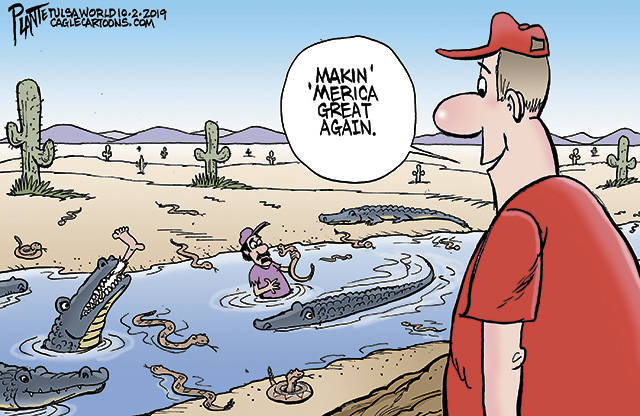 Trump’s 141st week in office | In cartoons