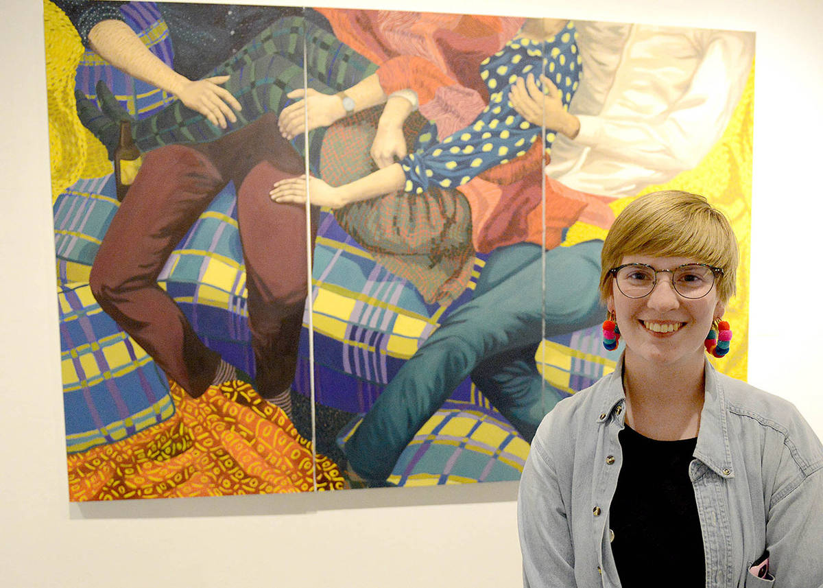 Photo courtesy of Asa Rabin | Anna Teiche, one of the recently announced recipients of Arts & Humanities Bainbridges Individual Artist Grants.