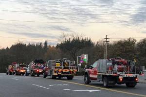 Kitsap firefighters head to Southern California to fight raging wildfires