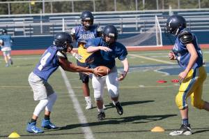 Luciano Marano | Bainbridge Island Review - About 10 students suffered concussions while playing sports at Bainbridge High School last fall, according to a recent report by BHS Athletic Trainer Amanda Sageser, including five football players, the most of any program.