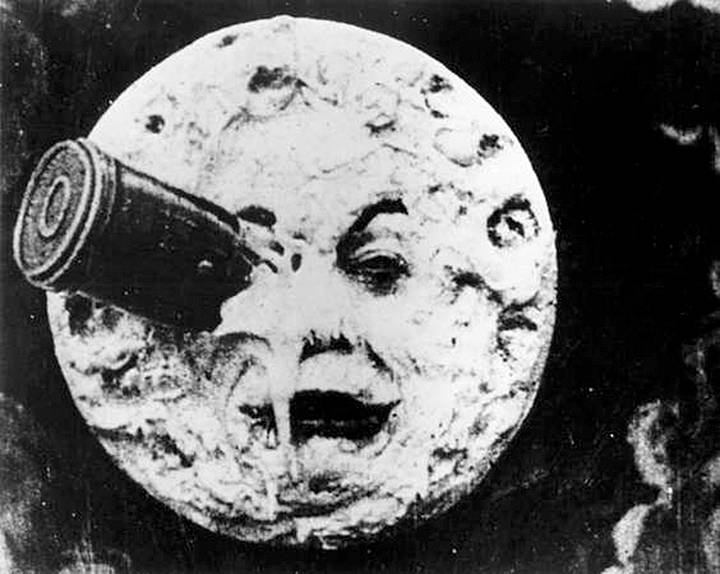 Courtesy photo                                An iconic scene from Georges Méliès famous film A Trip to the Moon (1902). A selection of shorts by the French director and illusionist will be screened as part of this years Frank Buxton Silent Film Festival at the Bainbridge Island Museum of Art.