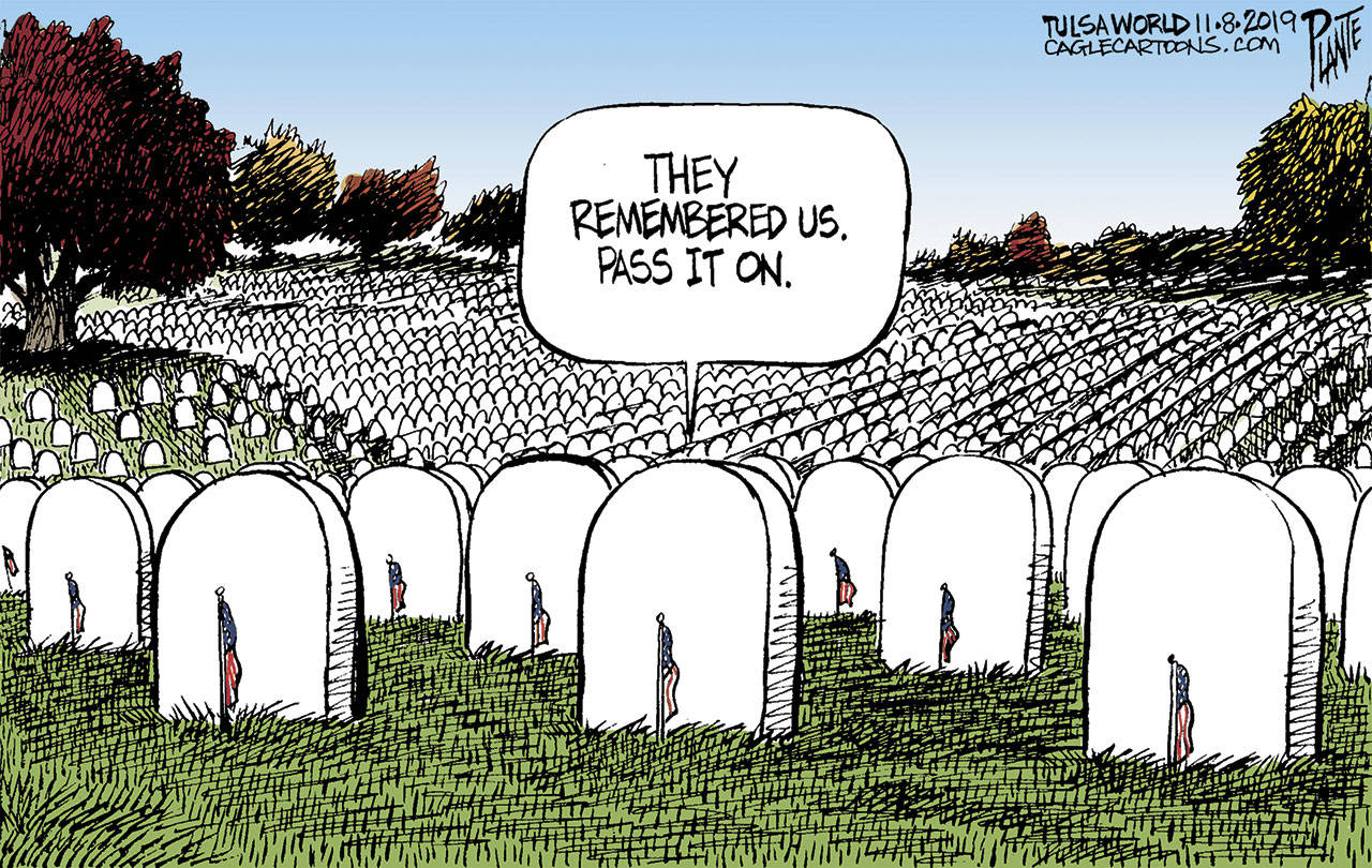 Today’s cartoon for Monday, Nov. 11