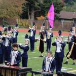 Photo courtesy of Julie Memke | The Bainbridge High School Marching Band performed their final 2019 field production of Tarot at the Auburn Veterans Day Field Competition on Nov. 9.