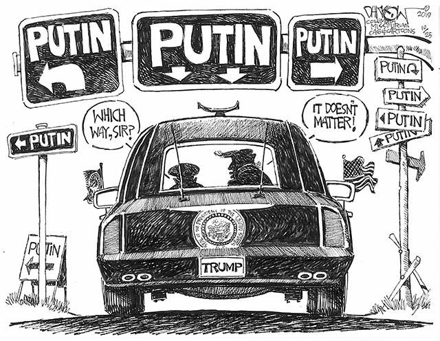 Trump’s 144th week in office | In cartoons