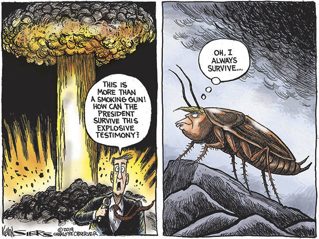 Trump’s 144th week in office | In cartoons