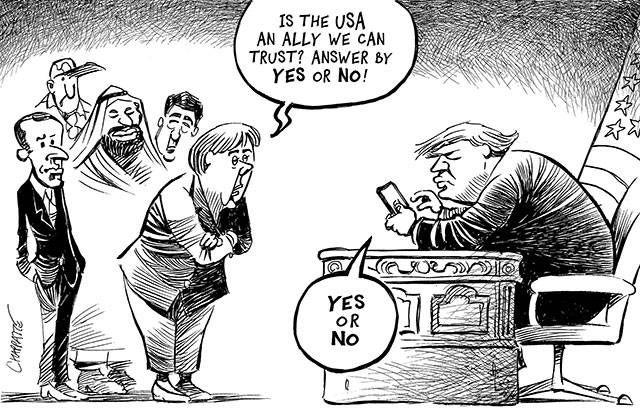 Trump’s 145th week in office | In cartoons