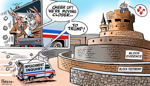 Trump’s 145th week in office | In cartoons