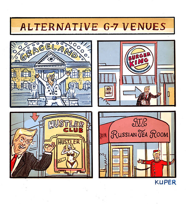 Trump’s 145th week in office | In cartoons