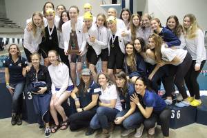 Spartans rise up at state swim meet - win third place in 3A