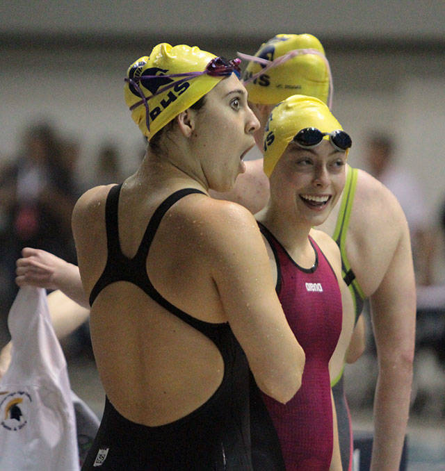 Spartan girls swimming & diving team at State | Photo gallery