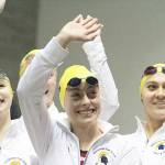 Spartan girls swimming & diving team at State | Photo gallery