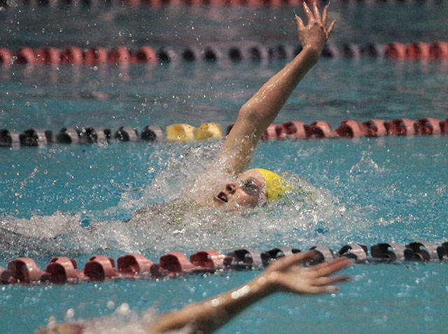 Spartan girls swimming & diving team at State | Photo gallery