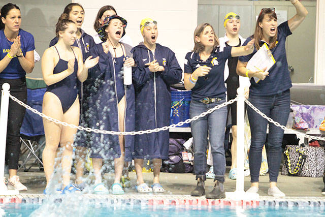 Spartan girls swimming & diving team at State | Photo gallery