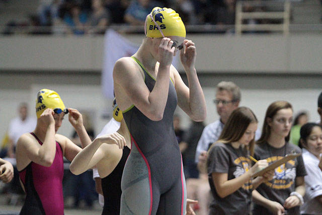 Spartan girls swimming & diving team at State | Photo gallery