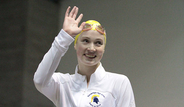 Spartan girls swimming & diving team at State | Photo gallery