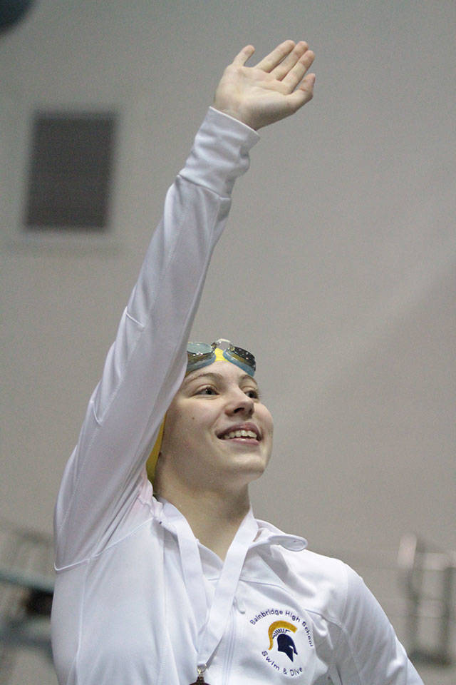 Spartan girls swimming & diving team at State | Photo gallery