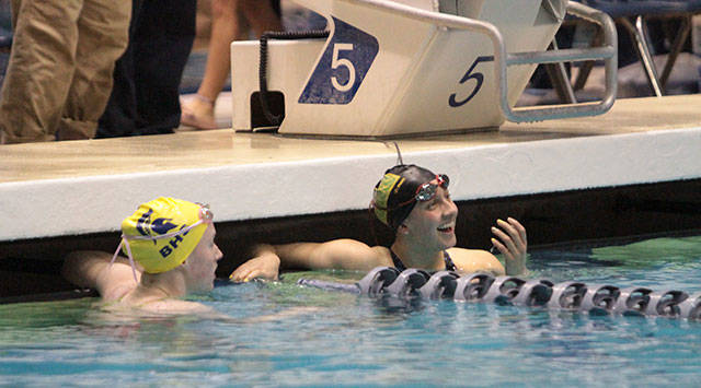 Spartan girls swimming & diving team at State, Part II | Photo gallery