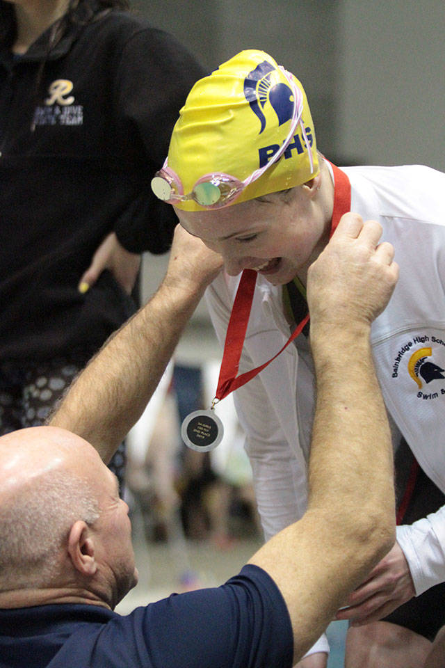 Spartan girls swimming & diving team at State, Part II | Photo gallery