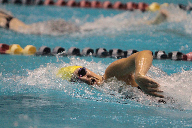 Spartan girls swimming & diving team at State, Part II | Photo gallery