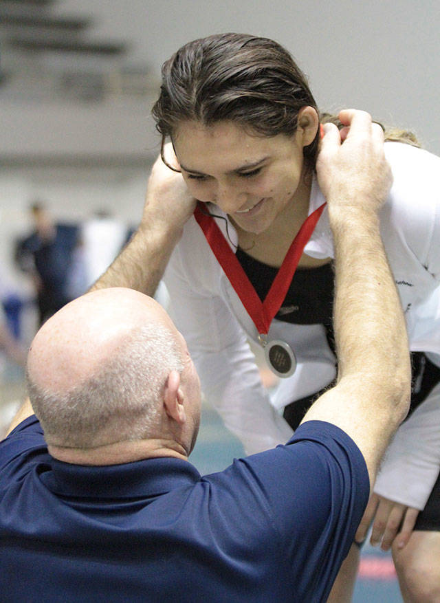 Spartan girls swimming & diving team at State, Part II | Photo gallery