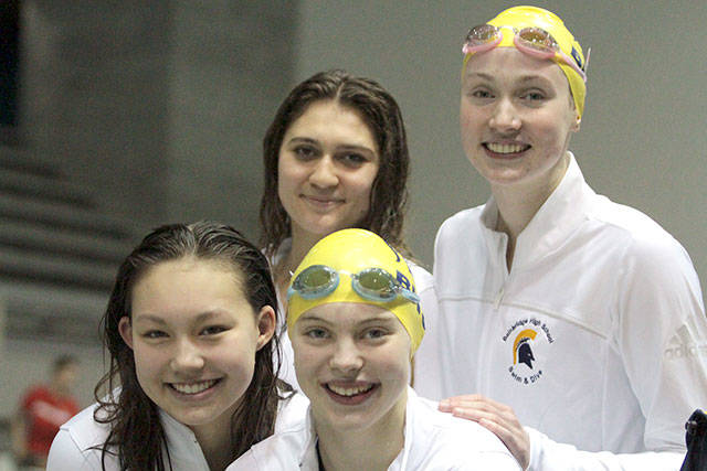 Spartan girls swimming & diving team at State, Part II | Photo gallery