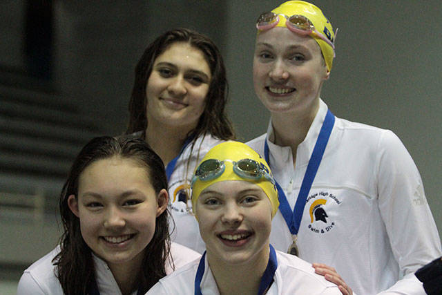 Spartan girls swimming & diving team at State, Part II | Photo gallery