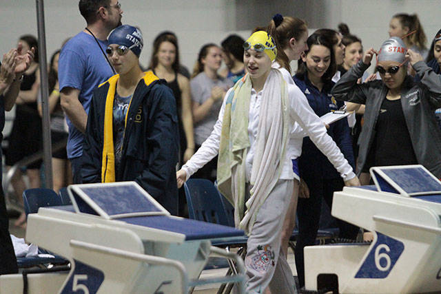 Spartan girls swimming & diving team at State, Part II | Photo gallery