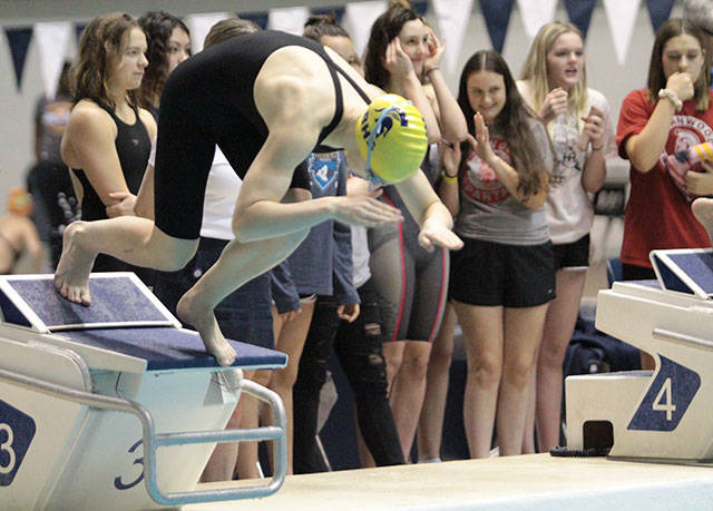 Spartan girls swimming & diving team at State, Part II | Photo gallery