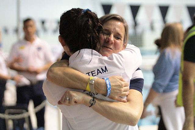 Spartan girls swimming & diving team at State, Part II | Photo gallery