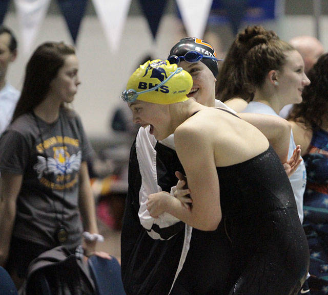Spartan girls swimming & diving team at State, Part II | Photo gallery